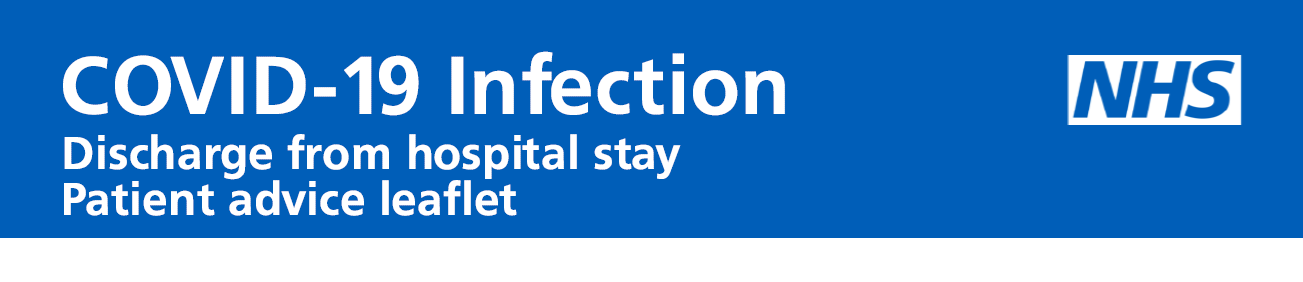 Discharge from hospital stay – patient advice leaflet 
