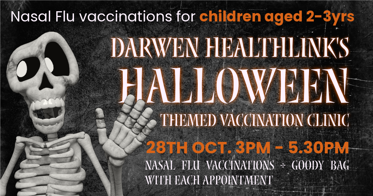 Nasal Flu Clinic Halloween